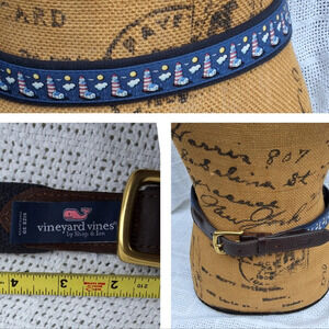 Vineyard Vines Lighthouse belt 30 NWOT
